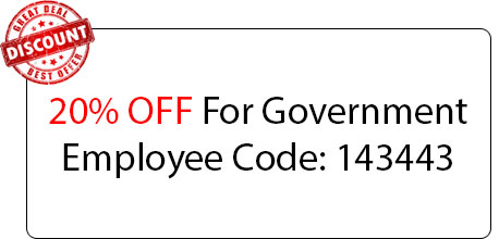 Government Employee Discount - Locksmith at Woodstock, IL - Woodstock Locksmith & Car Keys